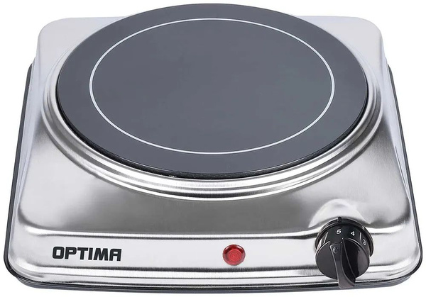 Инфракрасная плита настольная 1 конфорка OPTIMA OTC-112CS, 5 режимов ...