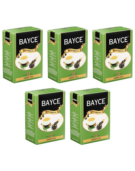 Чай зелёный листовой Bayce, 5 уп по 100 гр - купить с доставкой по ...
