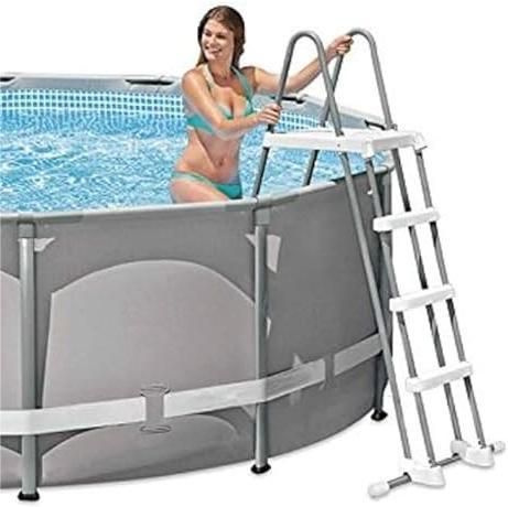 Лестница для бассейна 107 см Intex 28065 для каркасного и надувного ...