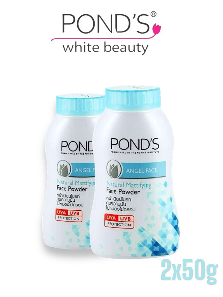 Пудра матирующая POND'S Angel Face Natural Mattifying 50 g., 2 шт ...
