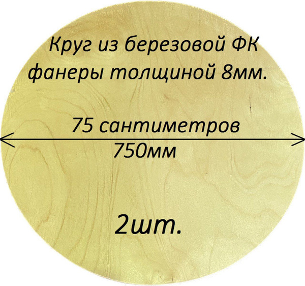 Круг из фанеры - купить с доставкой по выгодным ценам в интернет ...