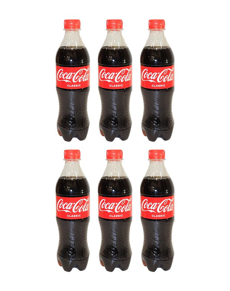 Газированный напиток Coca-Cola, 6 шт x 500 мл, Узбекистан - купить с ...