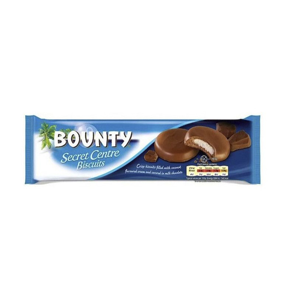 Печенье Bounty Secret Centre Biscuits 132 г - купить с доставкой по ...