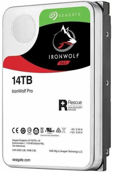 14 ТБ Внутренний жесткий диск Seagate Жесткий диск IronWolf Pro 14 Tb ...