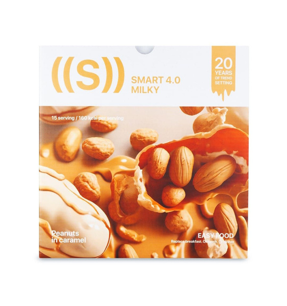 ED Smart Milky "Арахис в карамели" коктейль для спортивного питания ...
