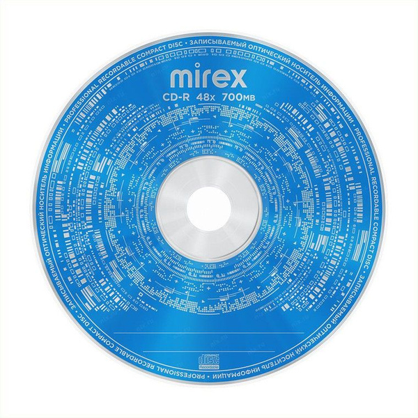 Mirex Диск для записи CD-R, 700 МБ, 1 шт - купить с доставкой по ...