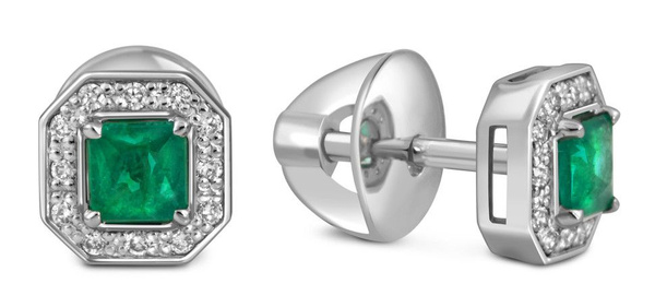 Platina.950 Серьги ювелирные Платина 950 пробы - купить с доставкой по ...