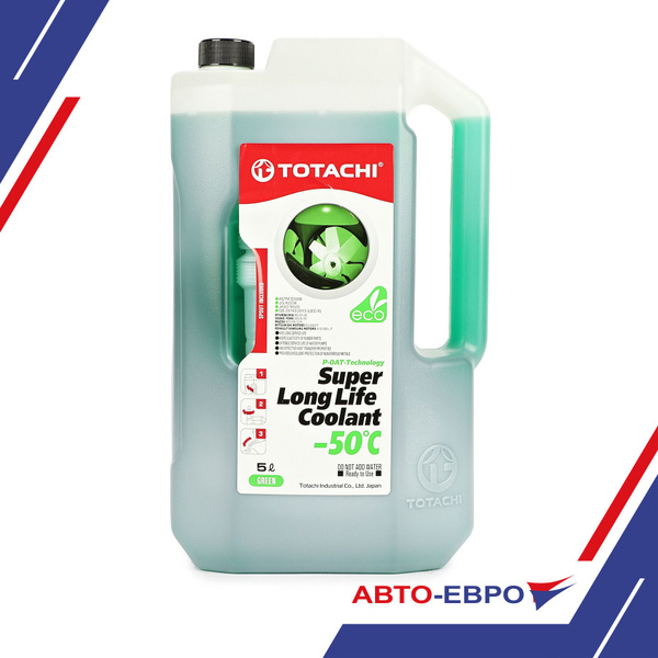 Антифриз TOTACHI Super LLC зеленый 5л. купить по выгодной цене в ...