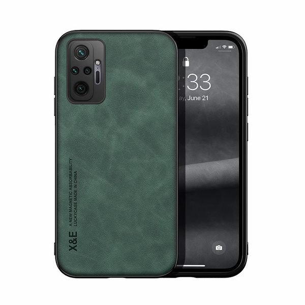 Чехол для Redmi Note 10 Pro / (Сяоми Редми Ноут 10 Про) Кожаный ...