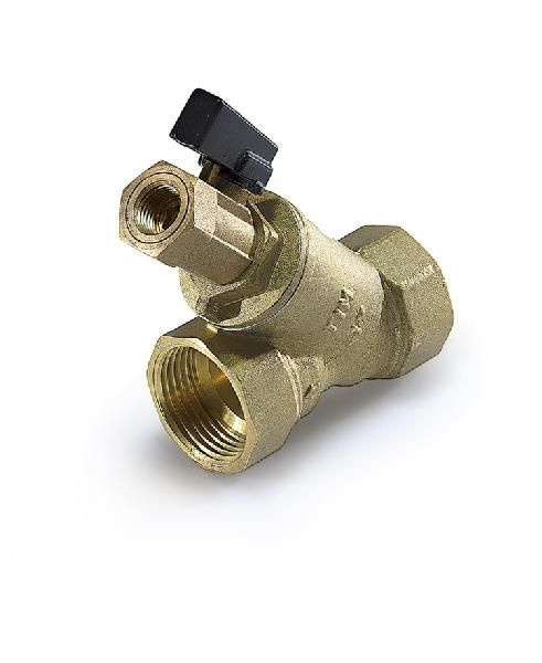 Фильтр косой с мини краном для промывки 1/2" TIM (36/6) BL-D7602 для ...