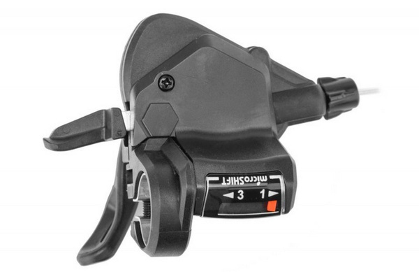 Шифтер/манетка левый, 3 скорости, MICROSHIFT TS39-3 - купить с ...