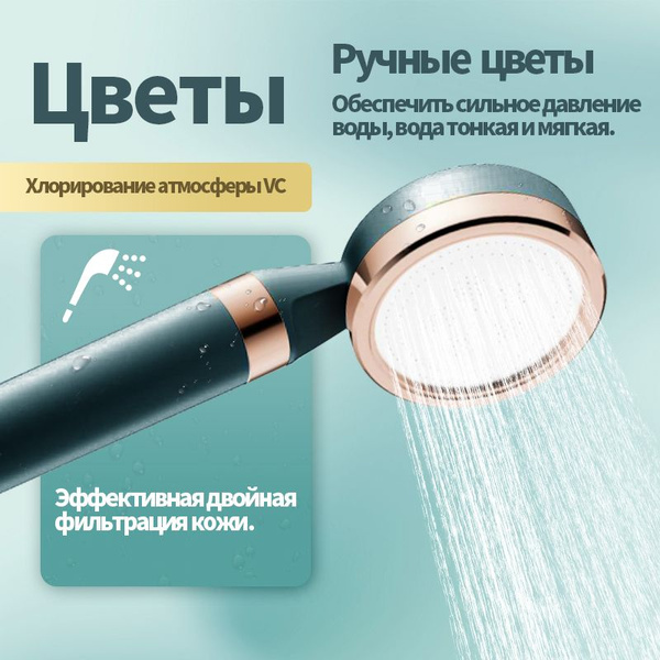 Душевая лейка с двойным фильтром Beauty - купить с доставкой по ...