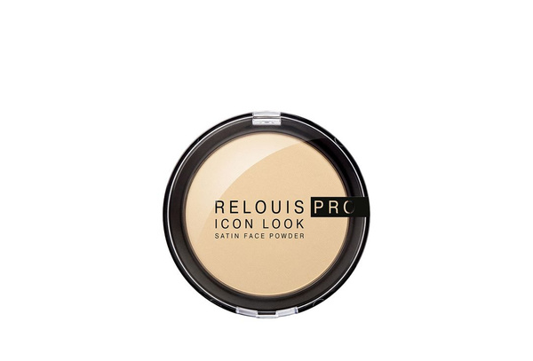 Компактная Пудра для лица Relouis PRO Icon Look Satin Face Powder ...