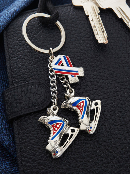 Брелок для ключей хоккейные коньки купить на OZON по низкой цене ...