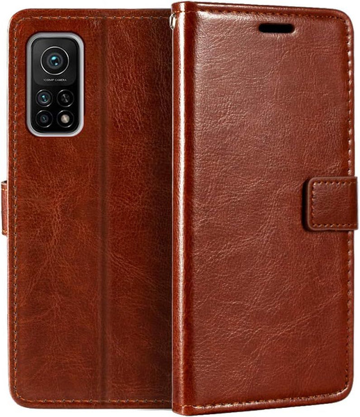 Кожаный флип-кейс для Xiaomi Mi 10T и Mi 10T Pro и Redmi K30S (Сяоми Ми ...
