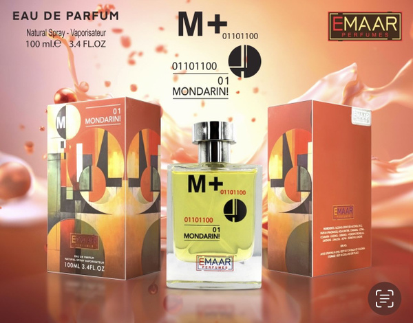 EMAAR PERFUMES Молекула Мандарин 01, Mondarin M+ 01, Molecule 01 ...