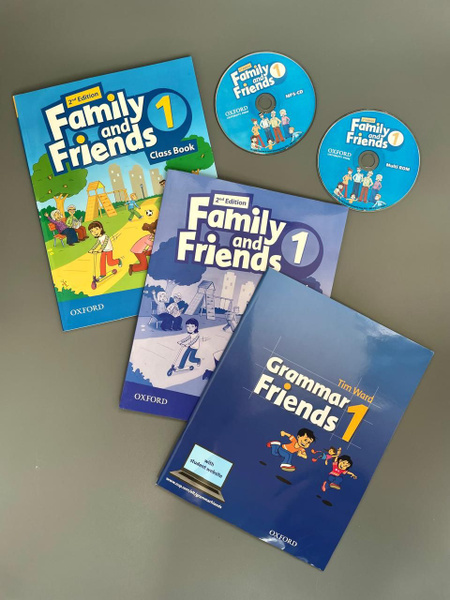 Family and Friends 1+Grammar friends 1 Учебник + Рабочая тетрадь ...