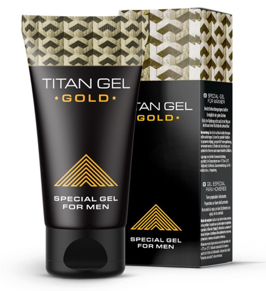 Гель для увеличения члена Titan Gel Gold Tantra - 50 мл. - купить с ...