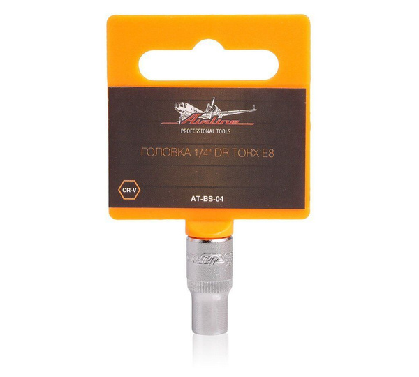 Головка 1/4 DR TORX E8 (AT-BS-04) - купить с доставкой по выгодным ...