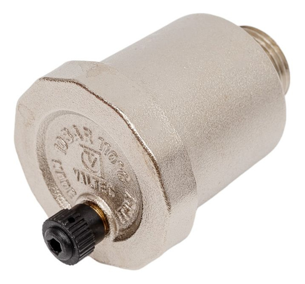 Автоматический воздухоотводчик VALTEC вертикальный 1/2 VT.502.NV.04 ...