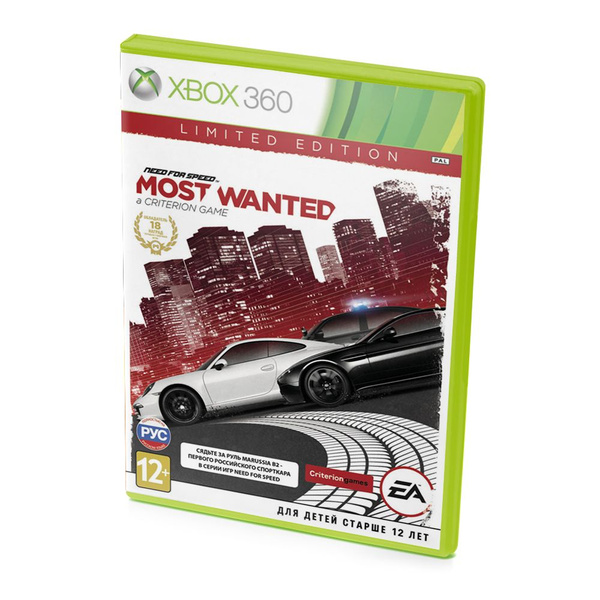 Игра Need For Speed Most Wanted 2012 Limited (XBox 360, Русская версия ...