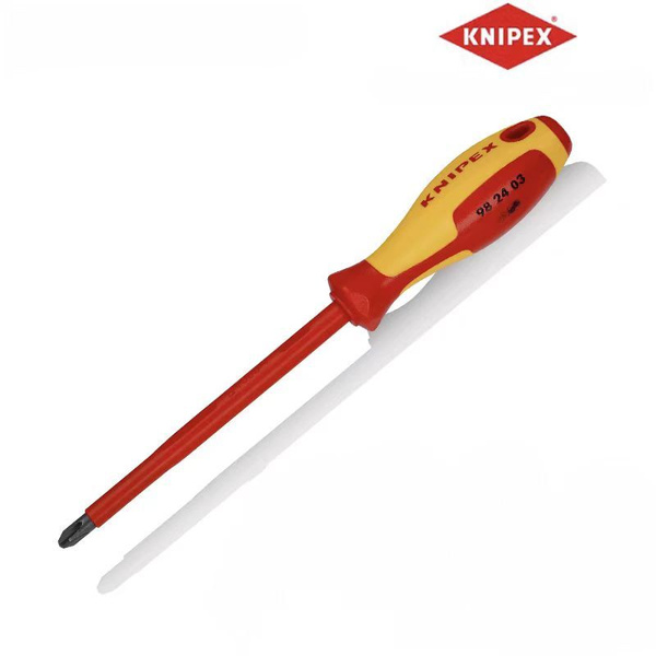 KNIPEX Отвертка для винтов с крестообразным шлицем 98 24 03 - купить с ...