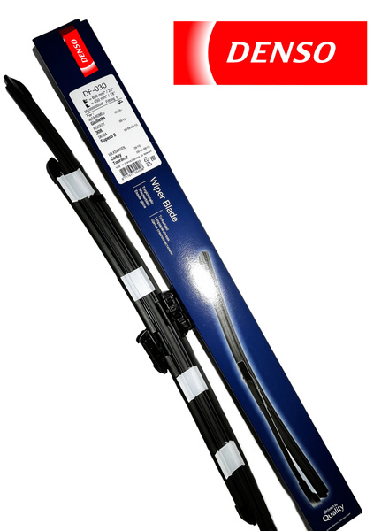 DENSO Комплект стеклоочистителей бескаркасный 600/450 mm (Push Button 19mm)