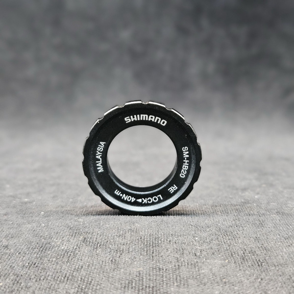 Локринг (гайка) для ротора Shimano SM-HB20, D - 43 мм / d - 25 мм, для ...