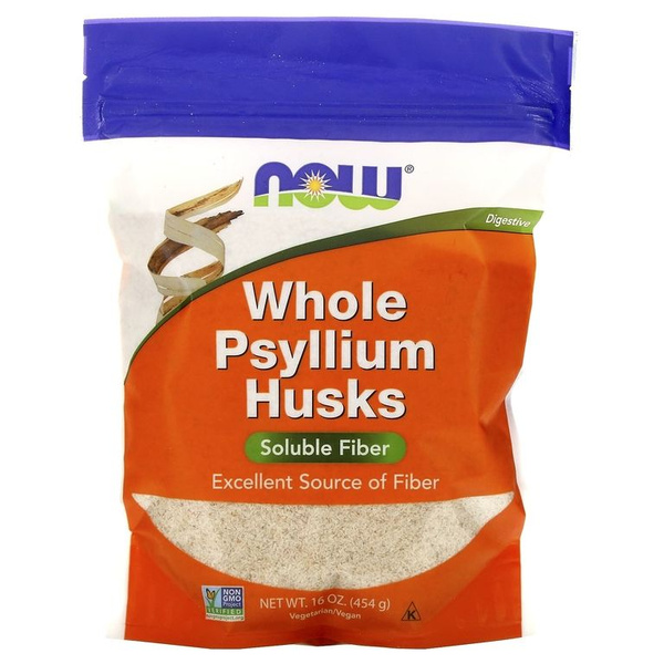 Псиллиум шелуха подорожника Now Foods пищевая добавка 454 г - купить с ...