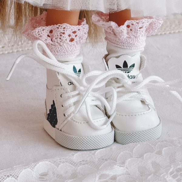 Кеды кукольные с принтом adidas, обувь для куклы паола рейна 32 см ...
