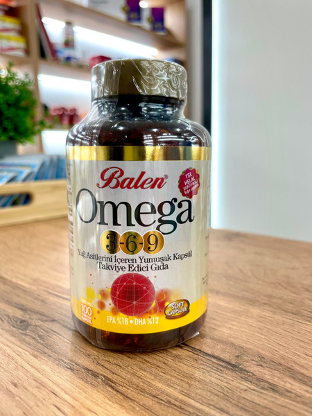 Balen Omega 3-6-9 / Омега 3-6-9 в капсулах, 100 шт - купить с доставкой ...