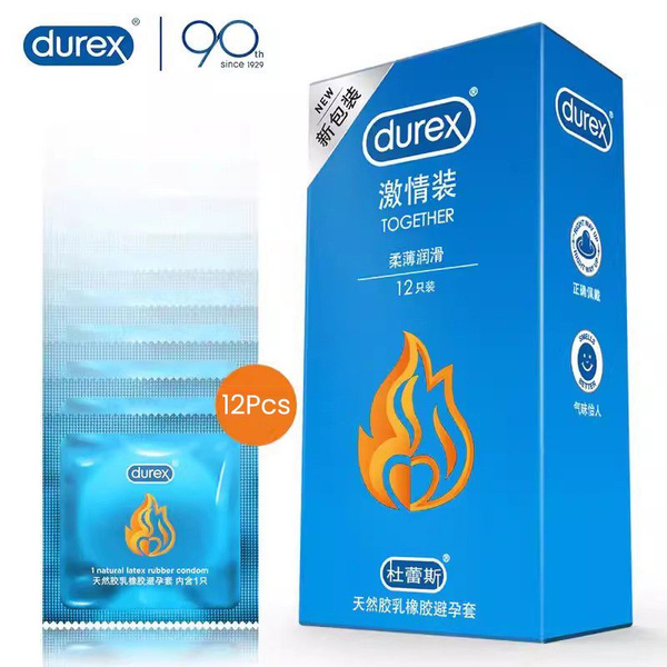 Презервативы Durex из натурального латекса Passion Pack Together, 12 шт ...