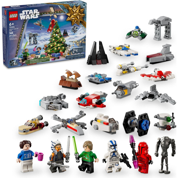 Конструктор Lego 75395 Адвент-календарь Звездные войны 2024 - купить с ...