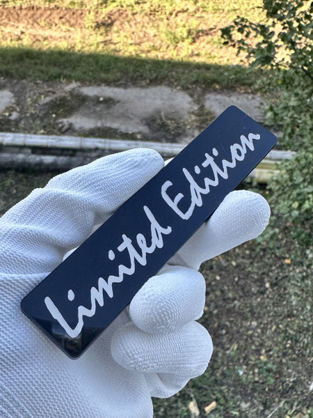 Шильдик LIMITED EDITION - купить по выгодным ценам в интернет-магазине ...
