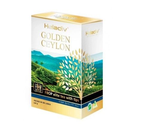 Чай черный Heladiv Golden Ceylon FBOP Tips, 100 г Шри-Ланка - купить с ...