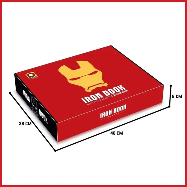 Конструктор Super Heroes Iron man Книга Железного Человека купить на ...