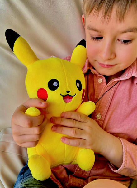 Мягкая игрушка Пикачу 25см/Pikachu Pokemon - купить с доставкой по ...
