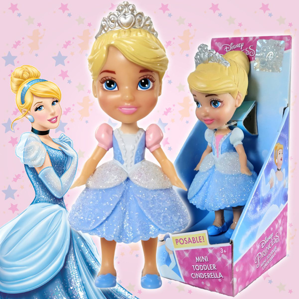 Фигурка коллекционная Синдерелла Disney 9 см с подвижными ручками ...