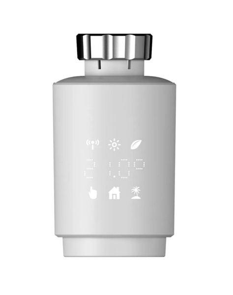 Умная термоголовка белая /термостат Zigbee для батареи - купить с ...