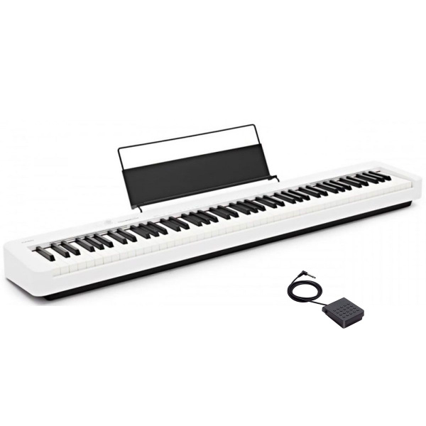 Пианино цифровое CASIO CDP-S Series CDP-S110,белый,88 взвешенных клавиш ...