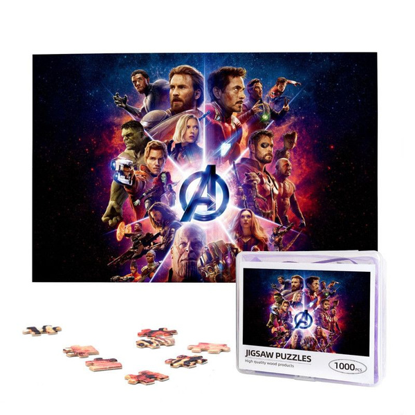 Avengers Деревянный пазл Марвел Деревянные пазлы Мстители Marvel ...