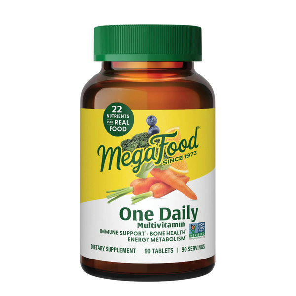 MegaFood, Multivitamin One Daily, мультивитамины для взрослых, 90 ...
