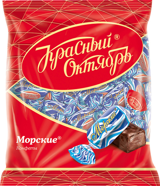 Конфеты КРАСНЫЙ ОКТЯБРЬ Морские, 250г купить на OZON по низкой цене ...