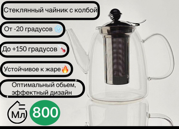 Характеристики Посуда мира Чайник заварочный "Посуда мира", 800 мл ...