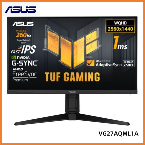 Монитор ASUS TUF GAMING VG27AQML1A/Встроенный динамик/2K/260Hz/HDR10 ...