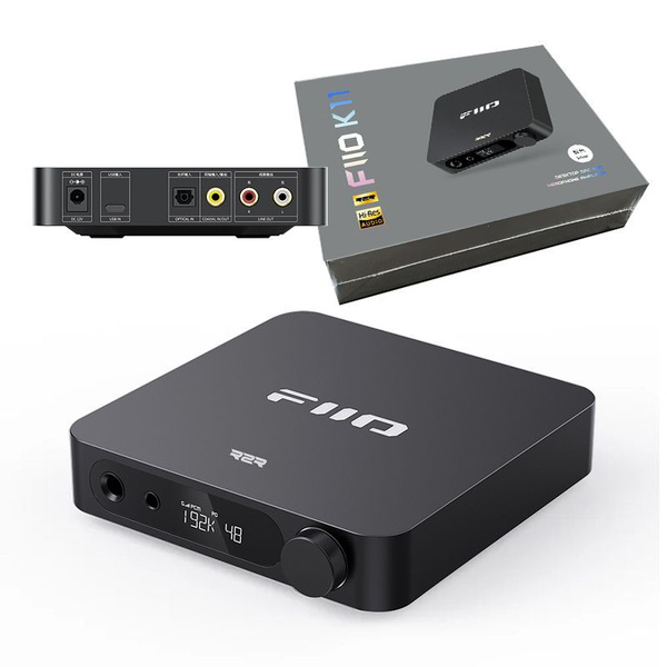 Настольный Усилитель Для Наушников FIIO K11 R2R, USB DAC купить на OZON ...