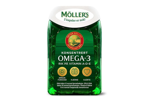 Moller's Омега-3 112 капсул купить на OZON по низкой цене (857950786)