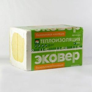 Утеплитель Эковер Экофасад Стандарт 1000х600х50 мм, 8 шт/уп купить на ...