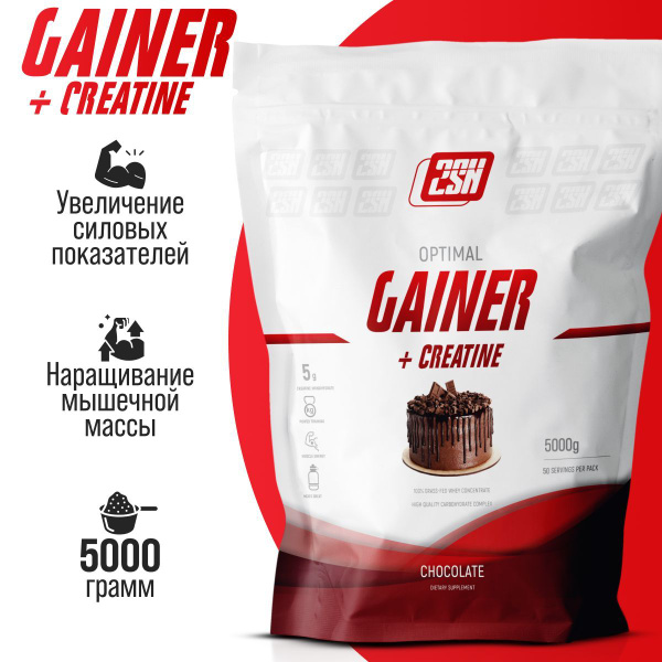 Гейнер для набора массы с добавлением креатина 2SN Gainer + Creatine ...