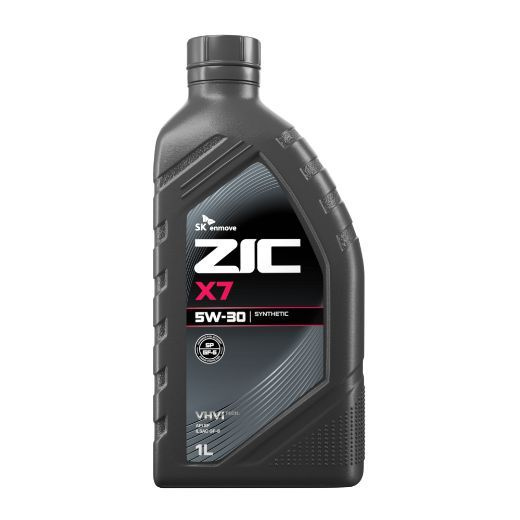 Масло моторное ZIC X7 5W-30 1 л купить c доставкой на OZON по низкой ...